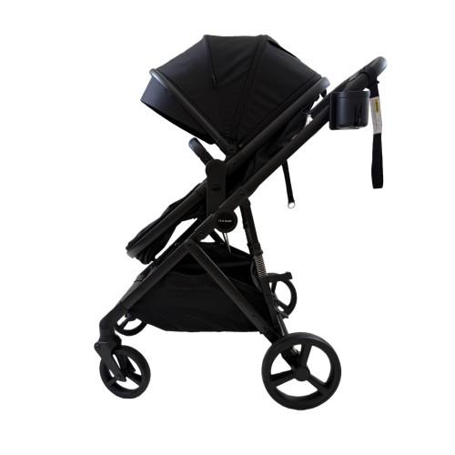 3 σε 1 αναδιπλούμενο πολυκαρότσι μωρού Fun Baby Star με κάθισμα αυτοκινήτου που κουμπώνει στο σκελετό κάθισμα που μετατρέπεται σε καλαθούνα 0+ μαύρο