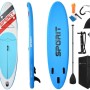 Φουσκωτή Σανίδα Sup Sporit 10'' με κουπί αξεσουάρ και σακίδιο μεταφοράς με μήκος 3.05m