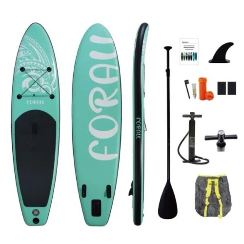 Φουσκωτή Σανίδα Sup Forall Blue 10.2'' με κουπί αξεσουάρ και σακίδιο μεταφοράς με μήκος 3.20m Φουσκωτή Σανίδα Sup Forall Blue 10.2'' με κουπί αξεσουάρ και σακίδιο μεταφοράς με μήκος 3.20m