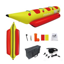 Φουσκωτό 3 ατόμων Banana boat με αξεσουάρ Φουσκωτό 3 ατόμων Banana boat με αξεσουάρ