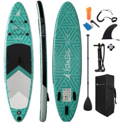 Φουσκωτή Σανίδα Sup INDI 10.6'' με κουπί αξεσουάρ και σακίδιο μεταφοράς με μήκος 3.20m