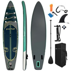 Φουσκωτή Σανίδα Sup PORTAL 12'' με κουπί αξεσουάρ και σακίδιο μεταφοράς με μήκος 3.50m