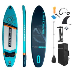 Φουσκωτή Σανίδα Sup Sporit 11.6'' με κουπί αξεσουάρ και σακίδιο μεταφοράς με μήκος 3.50m
