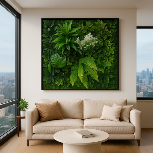 Συνθετικό Πάνελ Φυλλωσιάς Λωζάνη 50x50cm εξωτερικού και εσωτερικού χώρου απο συνθετικό υλικό Συνθετικό Πάνελ Φυλλωσιάς Λωζάνη 50x50cm εξωτερικού και εσωτερικού χώρου απο συνθετικό υλικό