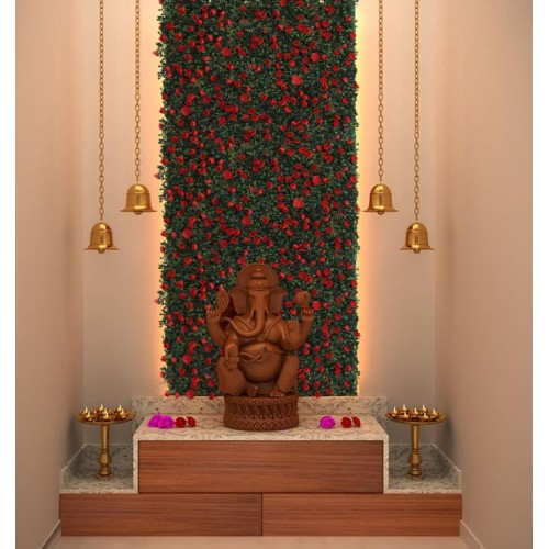 Συνθετικό Πάνελ Φυλλωσιάς Ικαρία 60x40cm εξωτερικού και εσωτερικού χώρου απο συνθετικό υλικό