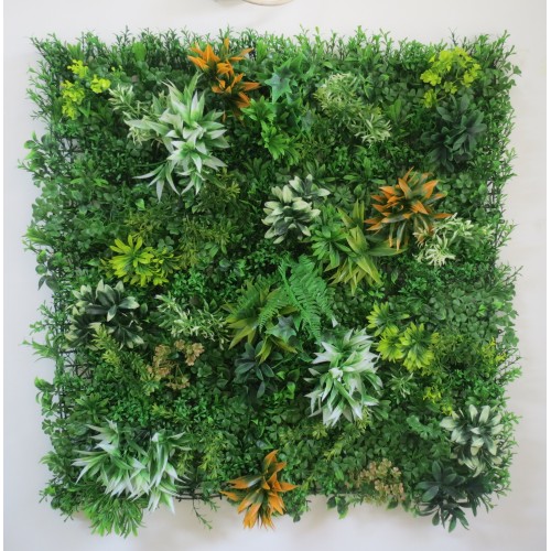 Συνθετικό Πάνελ Φυλλωσιάς Μήλος 100x100cm εξωτερικού και εσωτερικού χώρου απο συνθετικό υλικό