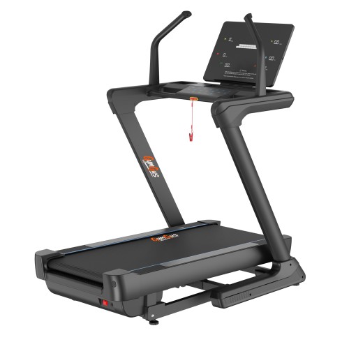 Επαγγελματικός διάδρομος γυμναστικής GymGus 5HP με ανάκληση έως 48% και μέγιστη ταχύτητα 20km/h