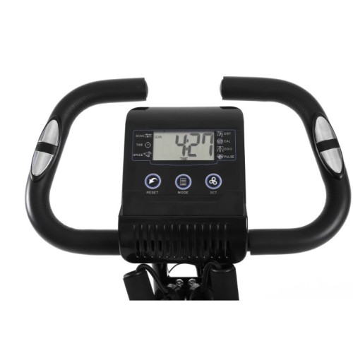 Μαγνητικό Ποδήλατο Γυμναστικής με Οθόνη, 10 Επίπεδα Αντίστασης & Πλάτη – Μέγιστο Βάρος 150kg X003-BLACK Μαγνητικό Ποδήλατο Γυμναστικής με Οθόνη, 10 Επίπεδα Αντίστασης & Πλάτη – Μέγιστο Βάρος 150kg X003-BLACK