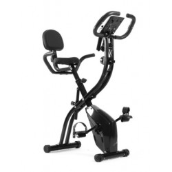 Μαγνητικό Ποδήλατο Γυμναστικής με Οθόνη, 10 Επίπεδα Αντίστασης & Πλάτη – Μέγιστο Βάρος 150kg X003-BLACK