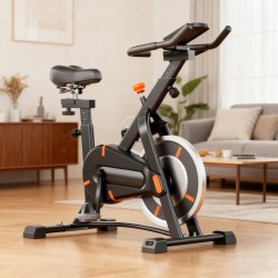 Ποδήλατο Γυμναστικής με οθόνη και μετρητή ταχύτητας απόστασης και θερμίδων S2017