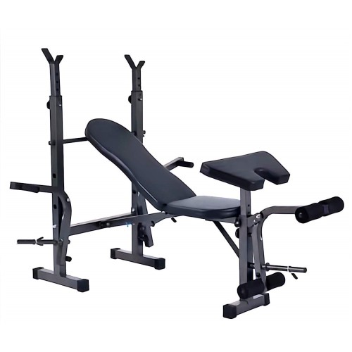 Πολυλειτουργικός πάγκος γυμναστικής για μέγιστο βάρος 150 κιλά DC-205B