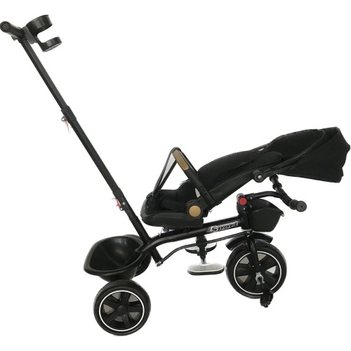 Παιδικό Τρίκυκλο Ποδήλατο με σκίαστρο και κάθισμα με ανάκληση σε Κόκκινο χρώμα για 18 μηνών και άνω