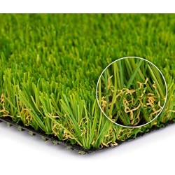 Fun-Garden 20mm Επαγγελματικός Συνθετικός Χλοοτάπητας Γκαζόν πράσινο πλάτος 2m 4488-20-2
