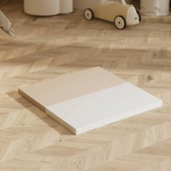 Χαλάκι - Στρώμα δραστηριοτήτων για ηλικία 0+ με μαλακή επένδυση foam διαστάσεων 78x81x4.5cm λευκό μπεζ